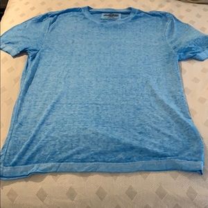 Red Jacket V neck T shirt